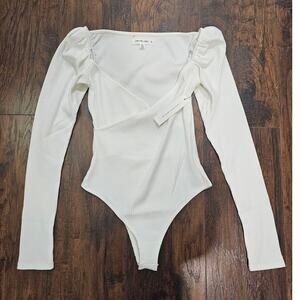 New Lani the Label Bodysuit Size XS White
